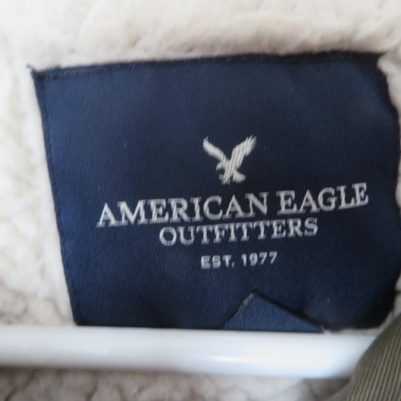 AMERICAN EAGLE OUTFITTERS LINED HOODED JACKET - Picture 4 of 5